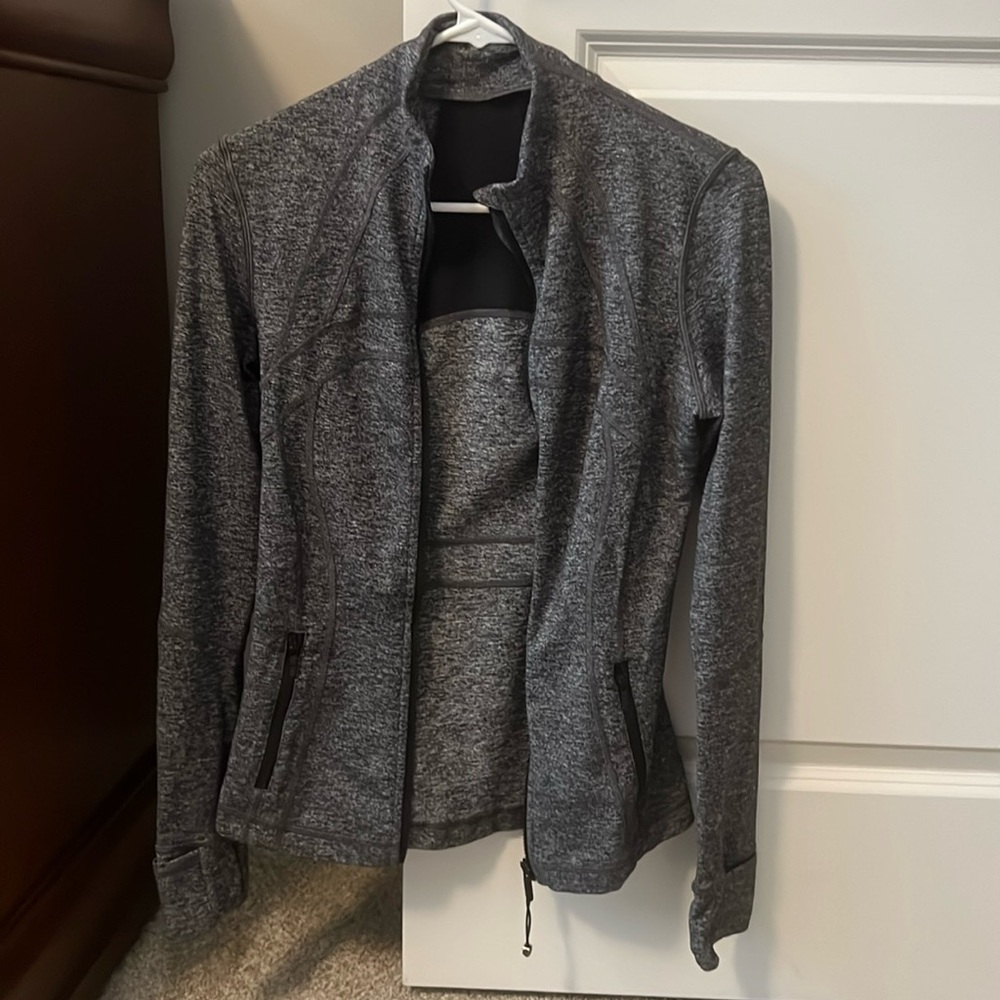 Lululemon zip-up jacket.